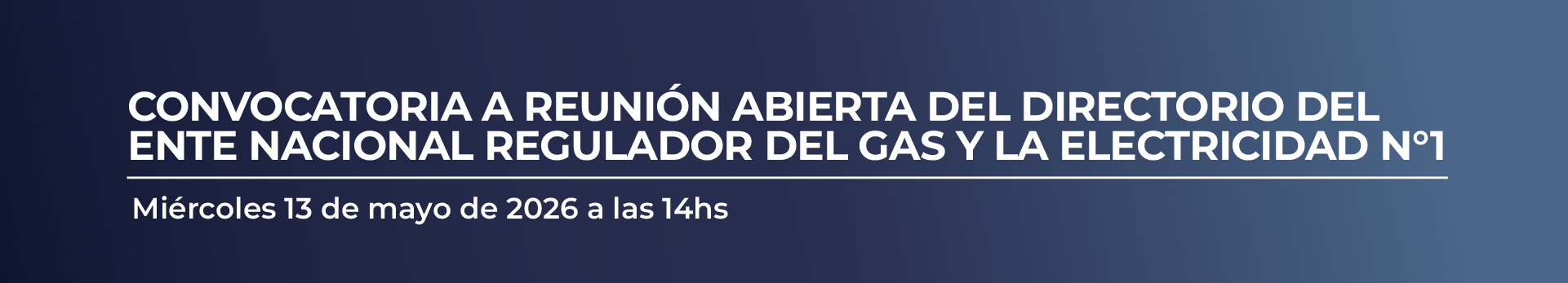 Convocatoria ENRGE