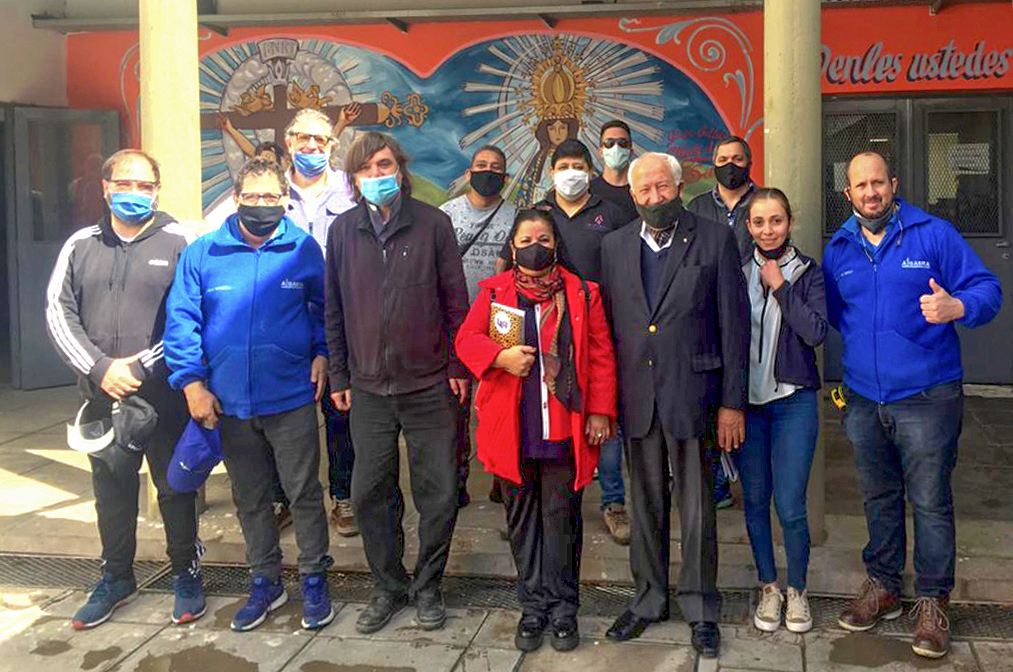 ENARGAS junto a la Federación de Trabajadores de la Industria del Gas gestiona el suministro de gas para la parroquia del Padre Pepe