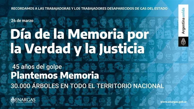 Bernal solicitó a la Comisión de Trabajo por la Reconstrucción de Nuestra Identidad la reparación de los legajos de los Trabajadores desaparecidos de Gas del Estado