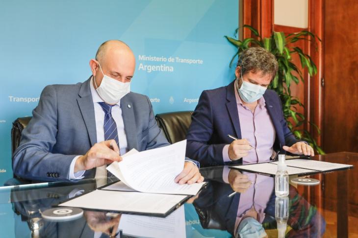 ENARGAS suscribió un convenio con el Ministerio de Transporte de la Nación